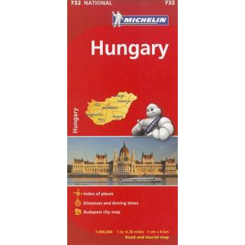 Michelin Map 732 Hungary