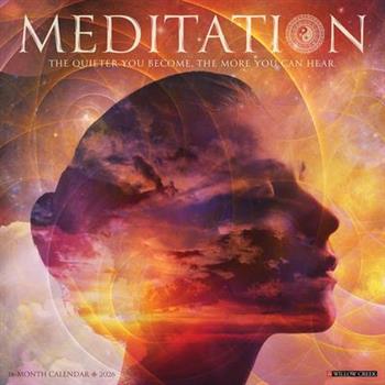 Meditation 2026 12 X 12 Wall Calendar