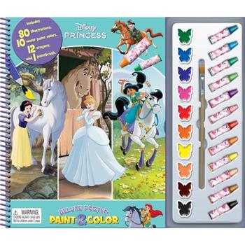 Disney Princess (New) Deluxe Poster Paint & C