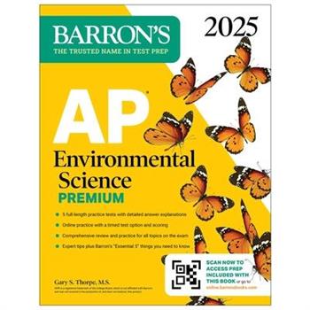 AP Environmental Science Premium, 2025: Prep Book with 5 Practice Tests ＋ Comprehensive Review ＋ Online Practice