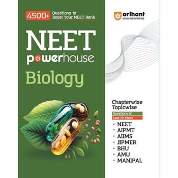 Arihant NEET Powerhouse Biology Book For 2024 Exam (4500+ Question to Boost Your NEET Rank)