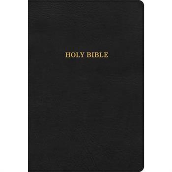 KJV Large Print Ultrathin Reference Bible, British Tan Leathertouch, Black Letter Edition