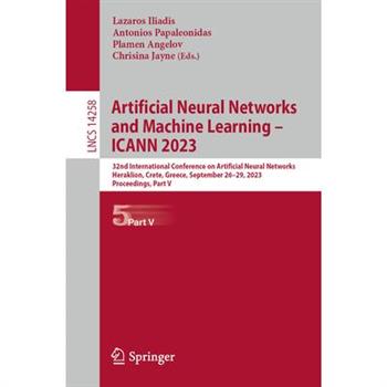 Artificial Neural Networks and Machine Learning - Icann 2023