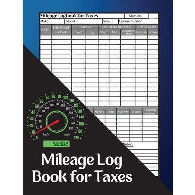 Mileage Log Book for Taxes