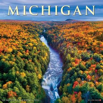 Michigan 2026 12 X 12 Wall Calendar