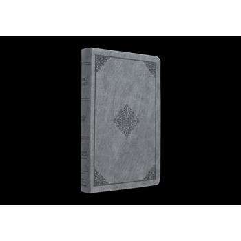 ESV Large Print Thinline Bible (Trutone, Azurite Blue, Ornament Design)