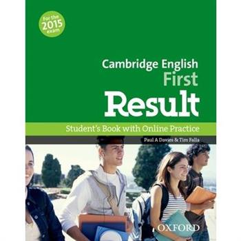Cambridge English First Result Student Book and Online Practice Test