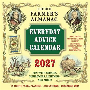 Old Farmer's Almanac Everyday Advice Wall Planner