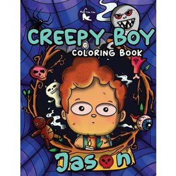 Creepy Boy Jason Coloring Book