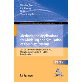 Methods and Applications for Modeling and Simulation of Complex Systems