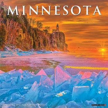 Minnesota 2026 12 X 12 Wall Calendar