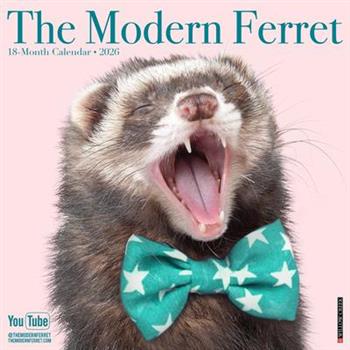 Modern Ferret (The) 2026 12 X 12 Wall Calendar