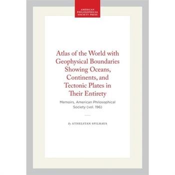 Atlas of the World with Geophysical Boundaries Showing Oceans, Continents, and Tectonic Plates in Their Entirety