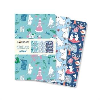 Moomin Classics Set of 3 Mini Notebooks