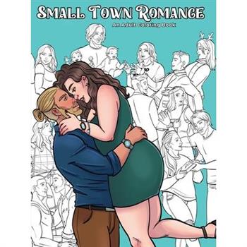 Sweet Small Town Coloring Book