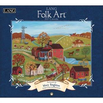 Lang Folk Art 2027 Wall Calendar