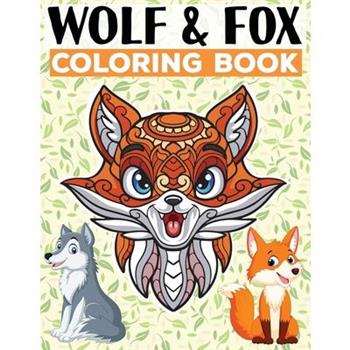 Wolf & Fox Coloring Book