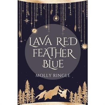 Lava Red Feather Blue