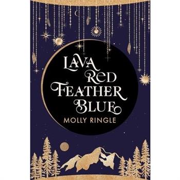 Lava Red Feather Blue