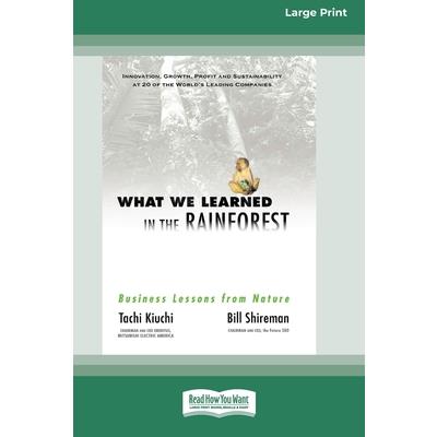 What We Learned in the Rainforest