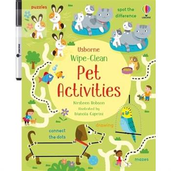 Wipe-Clean Pet Activities