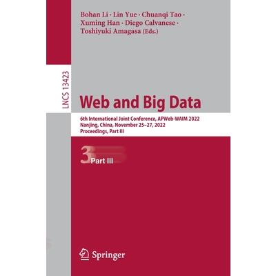 Web and Big Data Web and Big Data