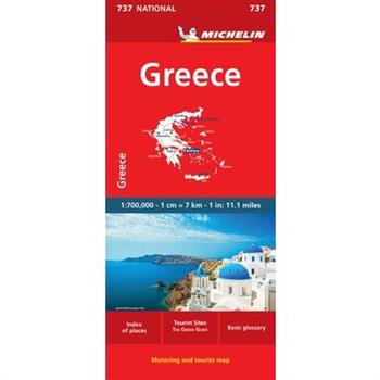 Michelin Map 737 Greece