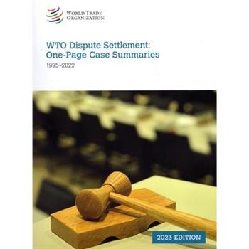 Wto Dispute Settlement