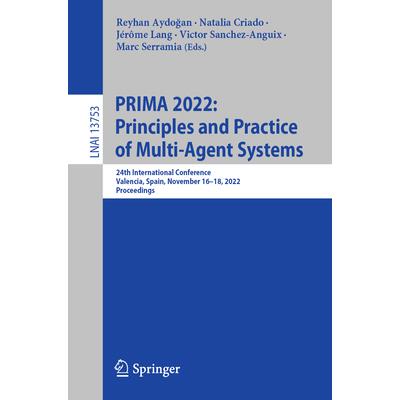 Prima 2022: Principles and Practice of Multi-Agent Systems