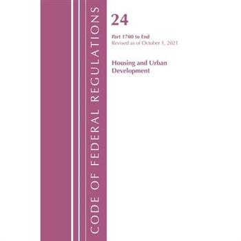 Code of Federal Regulations, Title 24 Housing and Urban Development 1700 - End, 2022