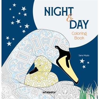 Night & Day Coloring Book