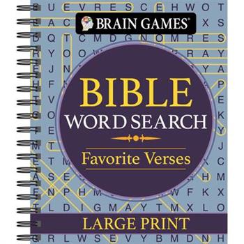 Brain Games - Bible Word Search: Favorite Verses - Large Print