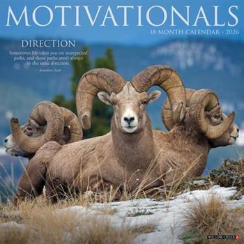 Motivationals 2026 12 X 12 Wall Calendar