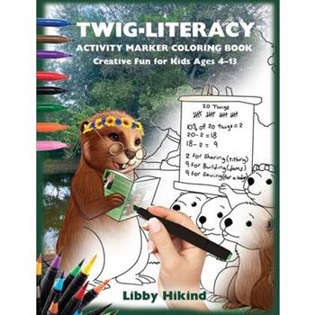 Twig-Literacy Activity Marker Coloring Book