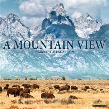 Mountain View 2026 12 X 12 Wall Calendar