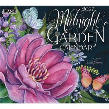 Midnight Garden 2027 Wall Calendar
