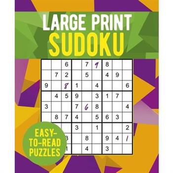 Large Print Sudoku