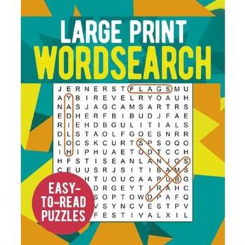 Large Print Wordsearch