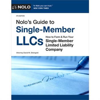 Nolo's Guide to Single-Member Llcs