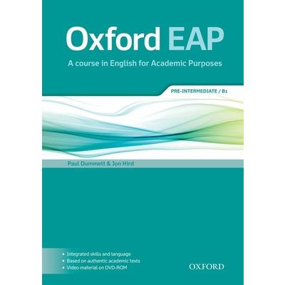 Oxford Eap Pre Intermediate Student Book and DVD ROM Pack