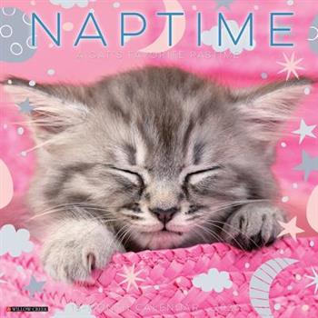 Naptime: A Cat's Favorite Pastime 2026 12 X 12 Wall Calendar