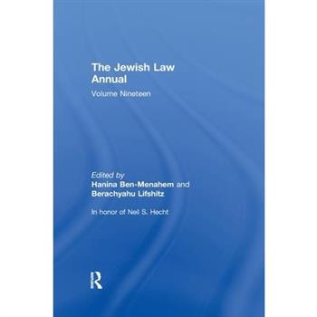 The Jewish Law Annual Volume 19