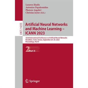 Artificial Neural Networks and Machine Learning - Icann 2023