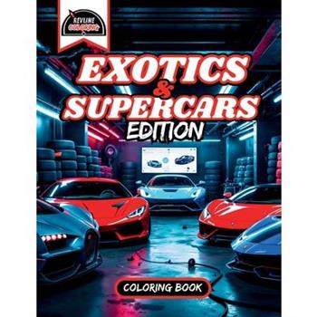 Revline Coloring Exotic/Supercars Cars Coloring Book