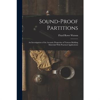 Sound-proof Partitions