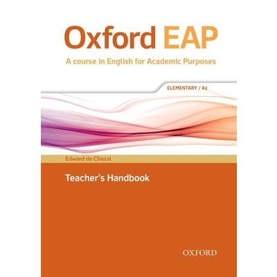 Oxford Eap Elementary Teachers Book and DVD ROM Pack