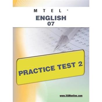 Mtel English 07 Practice Test 2