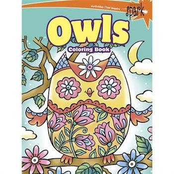 Owls Coloring Book