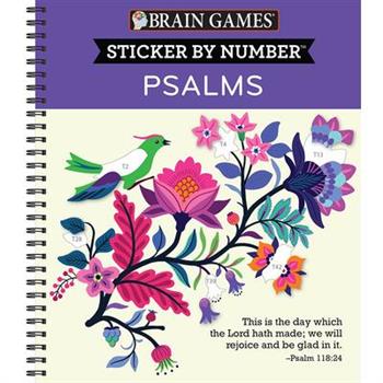 Brain Games - Sticker by Number: Psalms