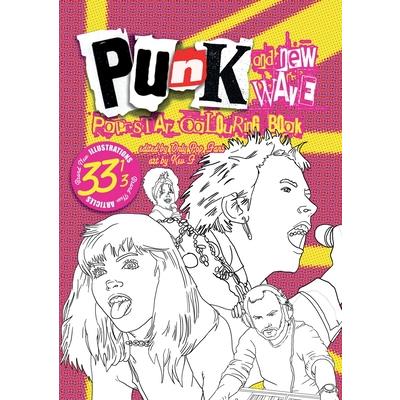 Punk & New Wave Pop Star Colouring Book